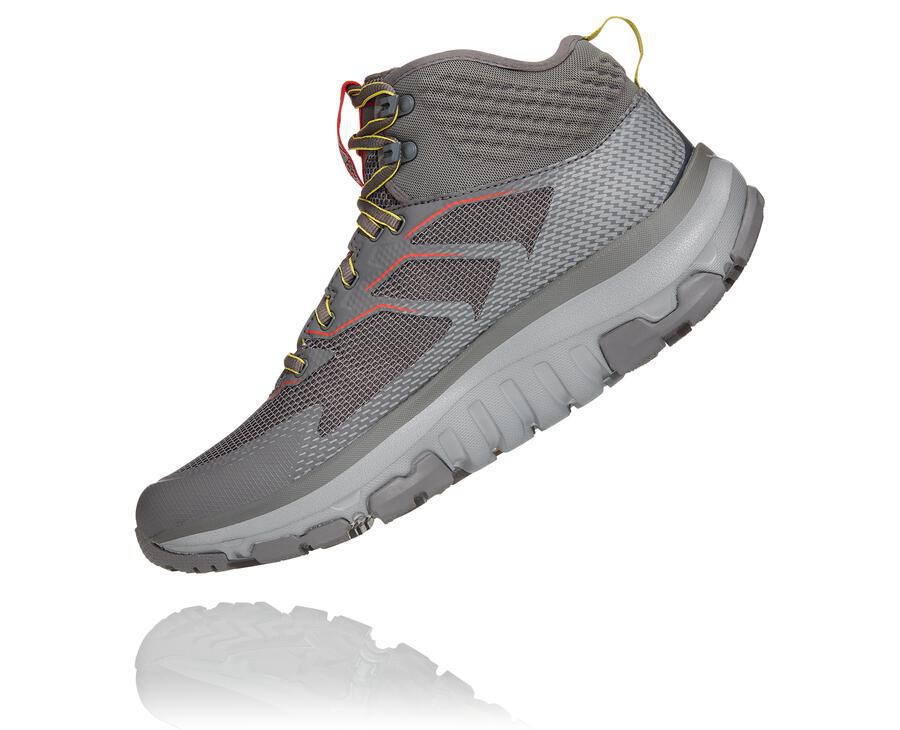 Hoka One One Turisticke Topanky Panske Siva - Toa GORE-TEX - 14069-JRLS